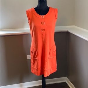 Orange dress